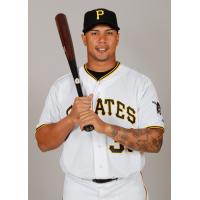 Outfielder Jose Tabata with the Pittsburgh Pirates