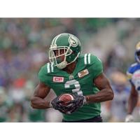 Receiver Ricky Collins with the Saskatchewan Roughriders