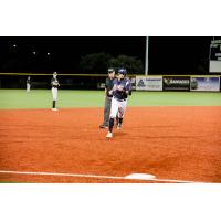 Brazos Valley Bombers round the bases