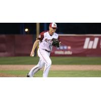 Wisconsin Rapids Rafter pitcher Trayson Kubo leaves the mound
