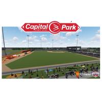 Capital Credit Union Park view from the outfield rendering
