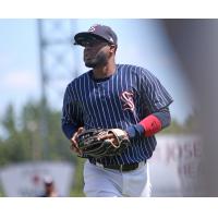 Irving Falu had another hit Friday night for the Syracuse Chiefs