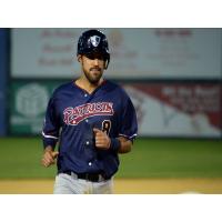 Alfredo Rodriguez of the Somerset Patriots on the basepaths