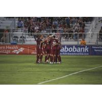 Sacramento Republic FC celebrate vs. OKC Energy FC