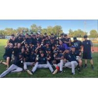 Everett AquaSox celebrate First Half North Division championship