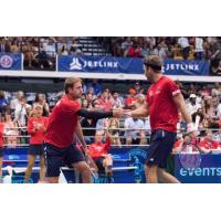 Robert Lindstedt and Tennys Sandgren of the Washington Kastles