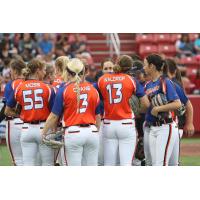 Chicago Bandits meet on the mound