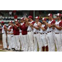 Wisconsin Rapids Rafters applaud