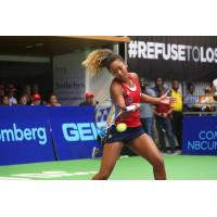 Naomi Osaka of the Washington Kastles faced a tough opponent in her WTT debut