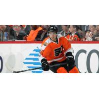 Forward Matt Read with the Philadelphia Flyers