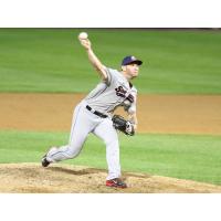 Somerset Patriots pitcher Nate Roe