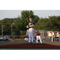 Brazos Valley Bombers on the mound