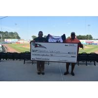 Delmarva Shorebirds Present Donation to Operation We Care