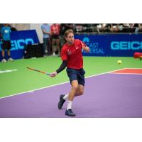 Tennys Sandgren of the Washington Kastles came up just short Monday