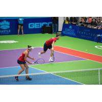 Nicole Melichar and Robert Lindstedt of the Washington Kastles