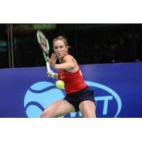 Madison Brengle of the Washington Kastles in a tiebreaker