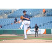 Kyle McGowin of the Syracuse Chiefs threw a quality start, allowing just two runs and three hits in seven innings