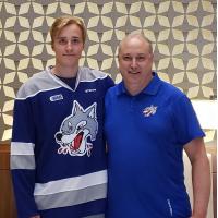 Sudbury Wolves goaltender Ukko-Pekka Luukkonen