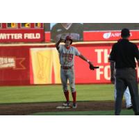 Battle Creek Bombers catcher Alec Cargin