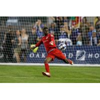 Colorado Springs Switchbacks goalkeeper Moise Pouaty