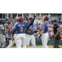 Frisco RoughRiders congratulate Juremi Profar on his grand slam