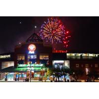 Fireworks over ARM & HAMMER Park, Home of the Trenton Thunder