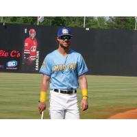 Carolina Mudcats infielder Weston Wilson