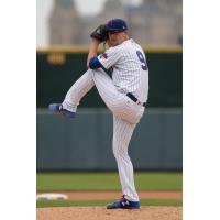 Iowa Cubs pitcher Alec Mills