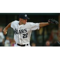 Pitcher Jake Peavy with the Mobile BayBears