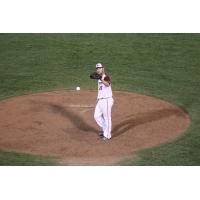 Wisconsin Rapids Rafters on the pitching mound