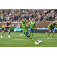 Nico Lodeiro of Seattle Sounders FC