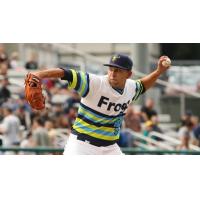 Everett AquaSox pitcher Orlando Razo delivers