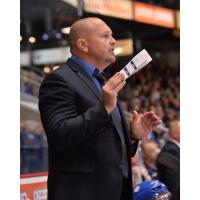 Sudbury Wolves head coach Cory Stillman