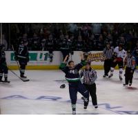 Maine Mariners post-fight